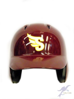 オリジナルヘルメット　ヘルメットマーク付　野球　ソフトボール エンジ 楽天型