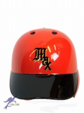 野球　オーダーヘルメット　オリジナルオヘルメットマーク　カラー塗装