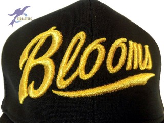 オリジナル　草野球　帽子　オーダー　Blooms様　刺繍マーク