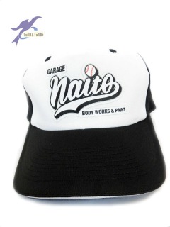 オリジナル野球ユニフォーム キャップ　帽子　チームロゴ