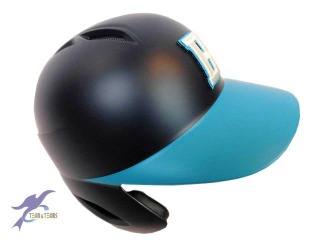 オーダー　カラー塗装　ヘルメット　刺繍マーク　野球