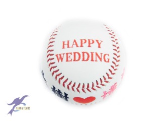 オーダー　記念野球ボール　結婚祝い　プレゼント