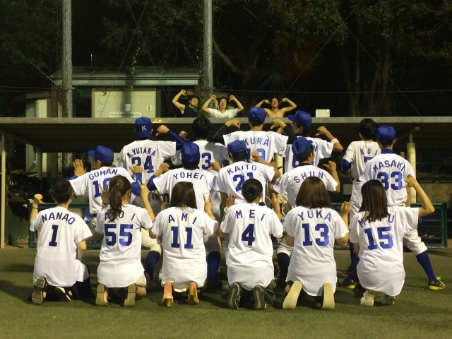 駒澤大学　サークル 野球ユニフォーム　オーダー 集合写真