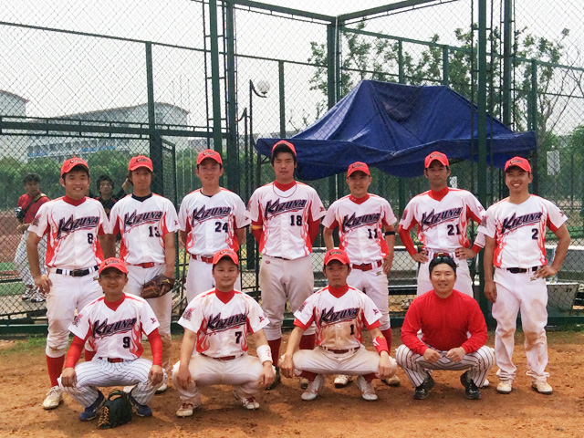 オリジナルオーダー　野球　ソフトボールユニフォーム　社会人チームTEAMS３DⅡ昇華　上海