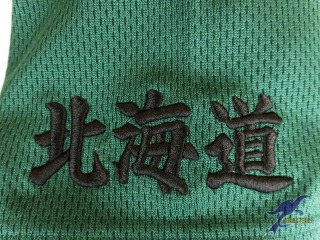 オーダー野球ユニフォーム　セット　Toyotomi club様　北海道 袖刺繍マーク