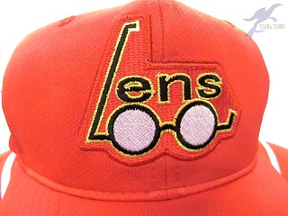 野球ユニフォーム　LENS様　オーダーユニホーム　オリジナルロゴ　メガネデザイン