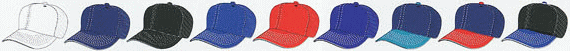 野球帽TMC-14カラーバリエーション