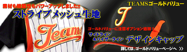 ＮＥＷストライプメッシュ生地＆オプションにデザインキャップ追加